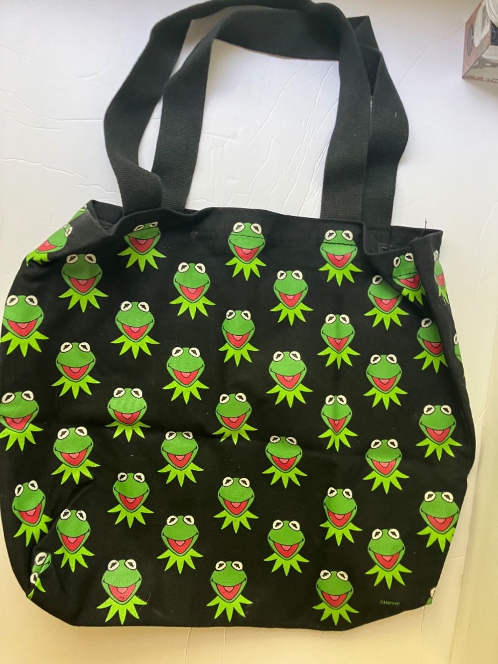 Kermit the Frog Canvas Tote Bag NEW - Picture 5 of 8